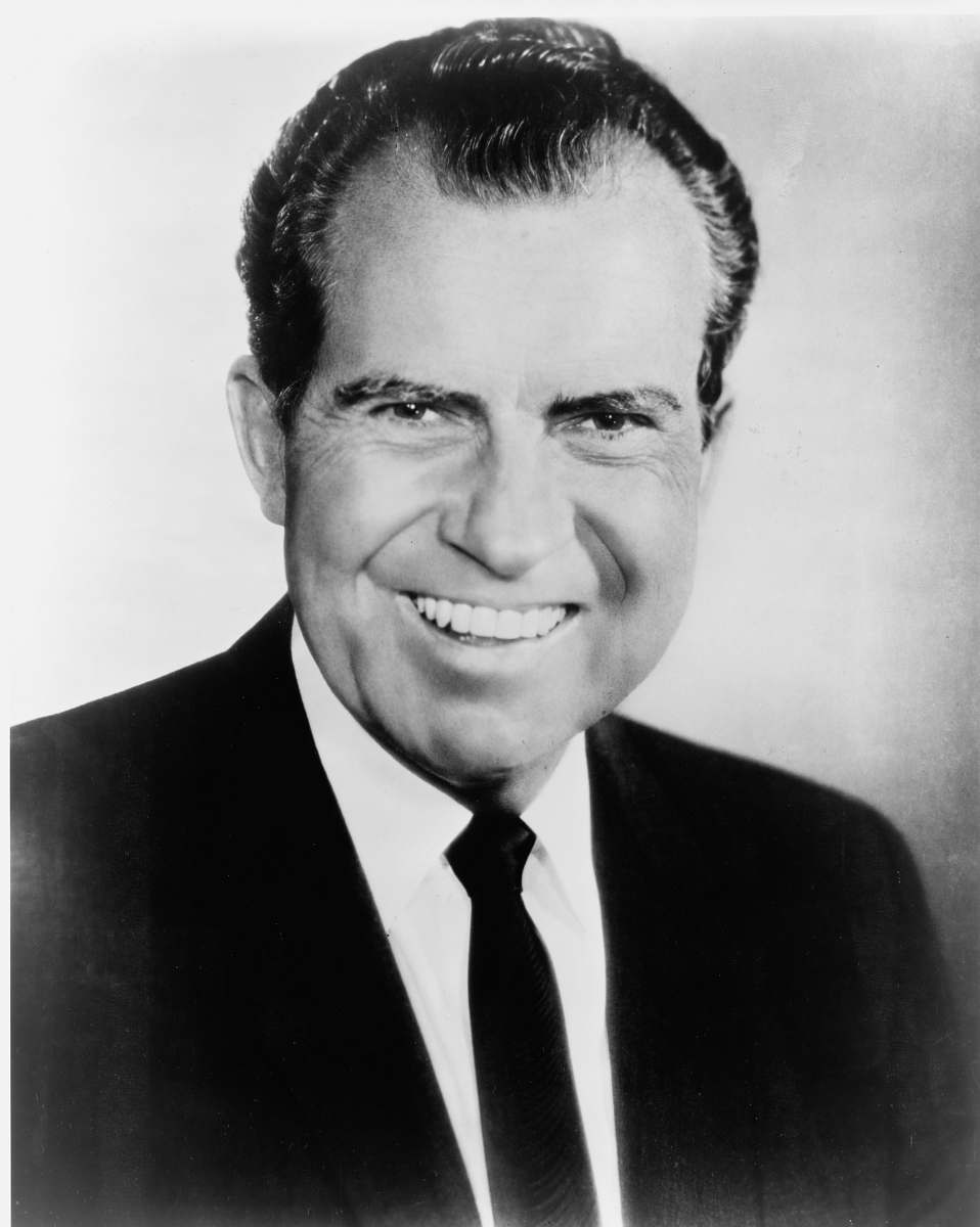 Accessory President Richard M. Nixon Black-and-white Image Free Photo