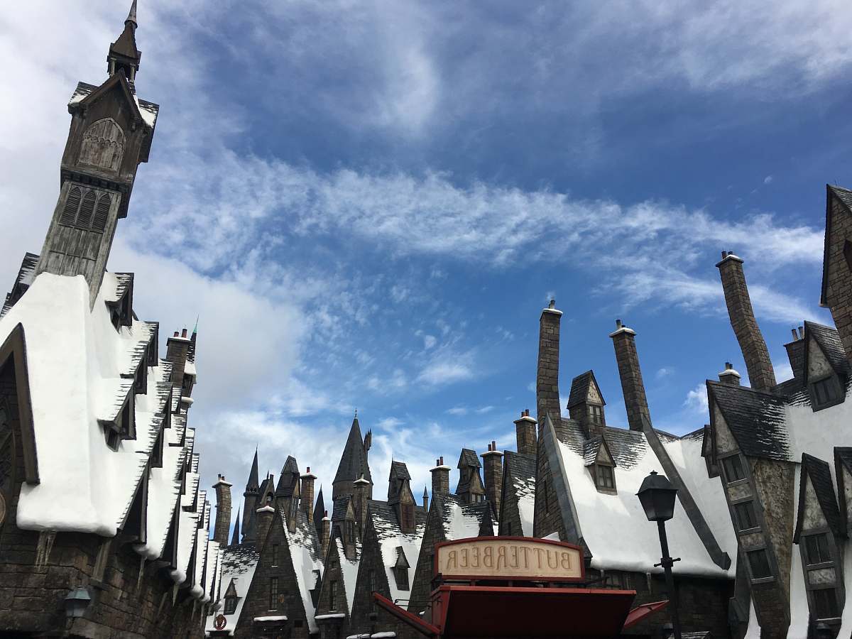 building Butterbeer building castle