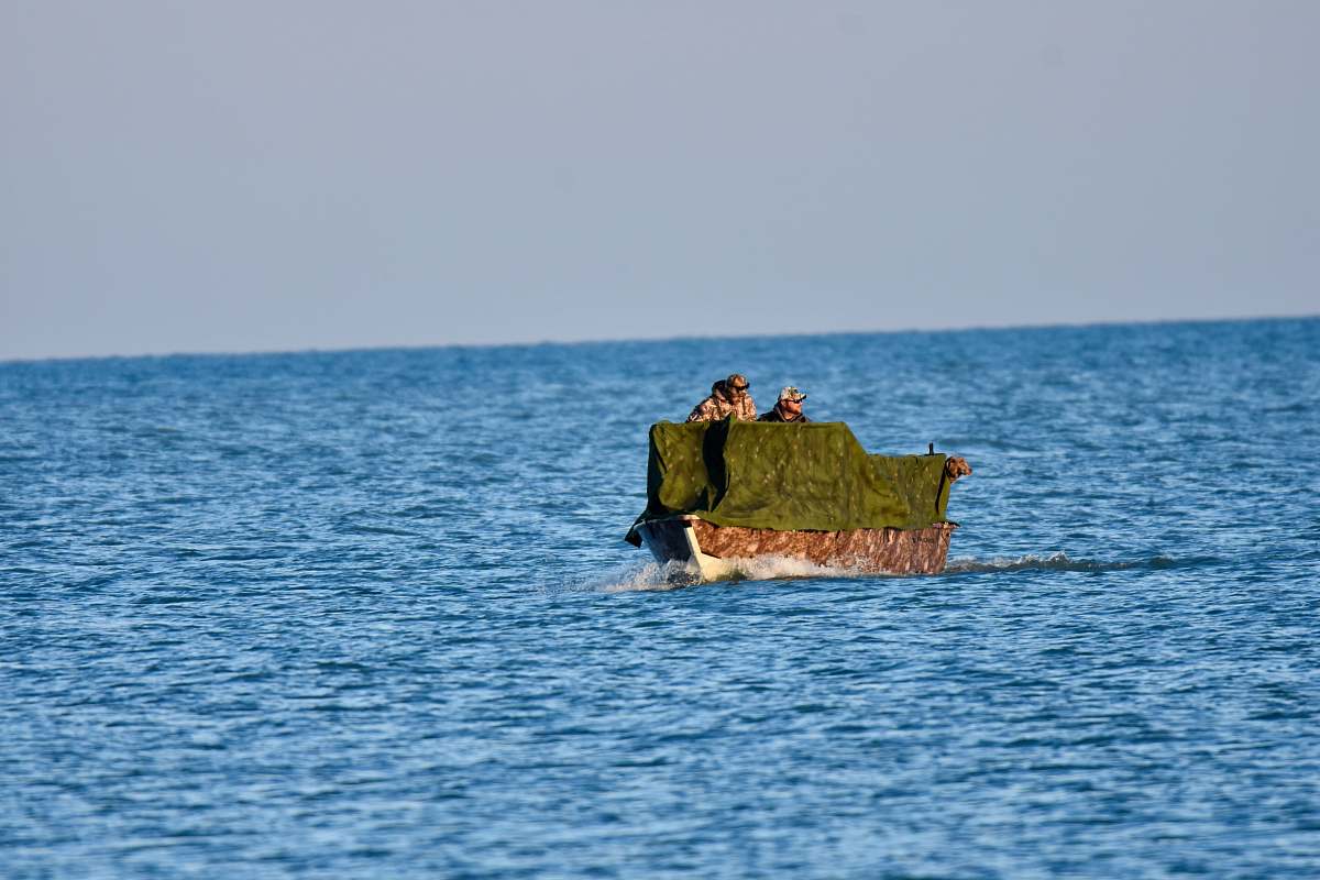 transportation green and brown boat on body of water during daytime vehicle