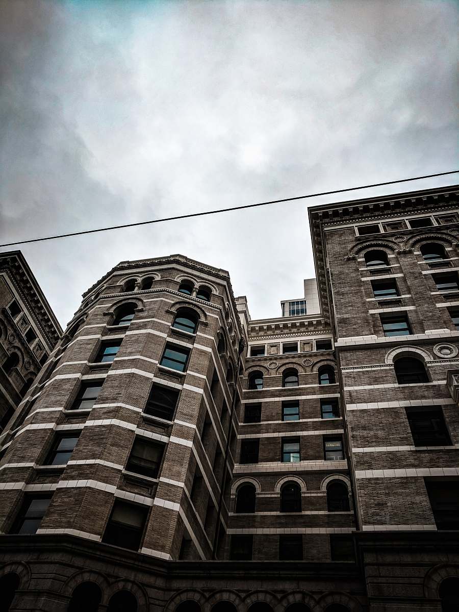 denver low-angle photography of brown concrete building architecture