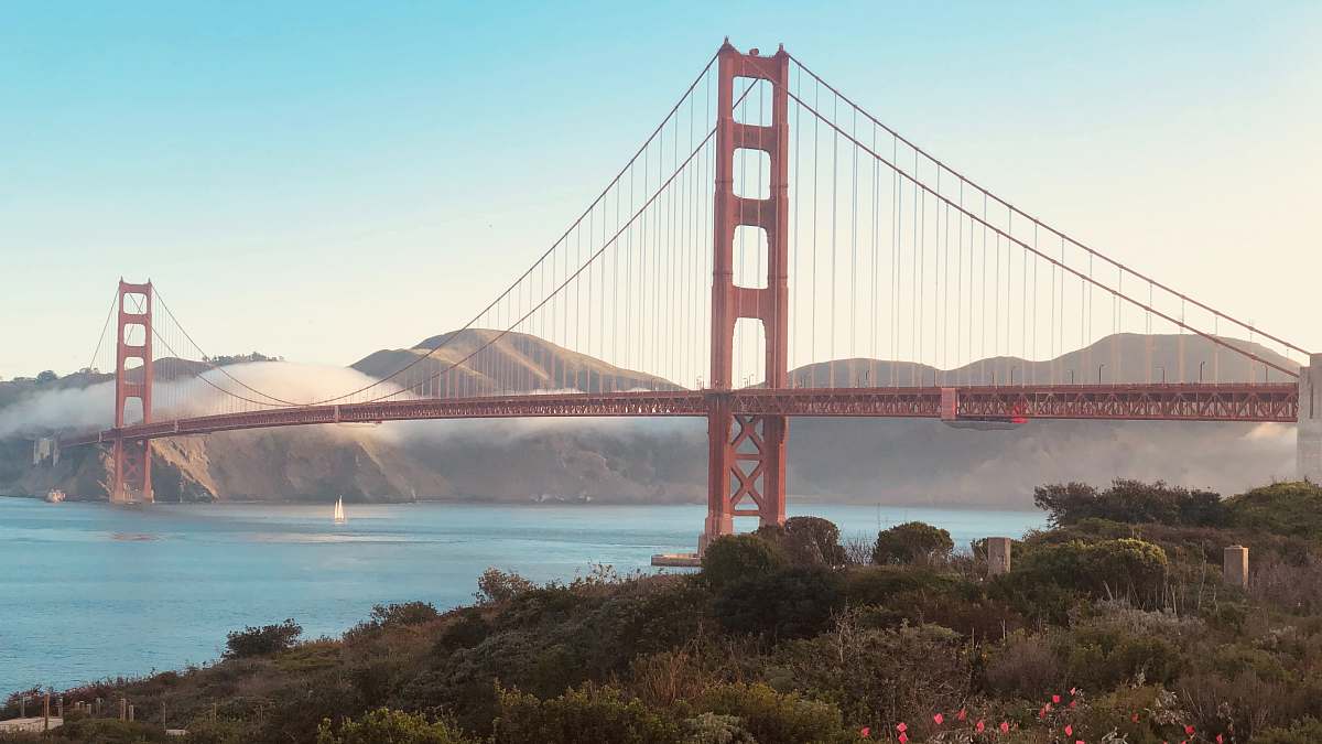 bridge Golden Gate Bridge, California suspension bridge