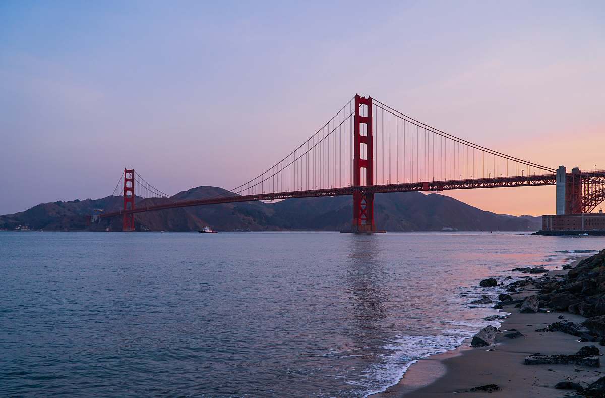 bridge Golden Gate Bridge in Francisco, USA golden gate bridge