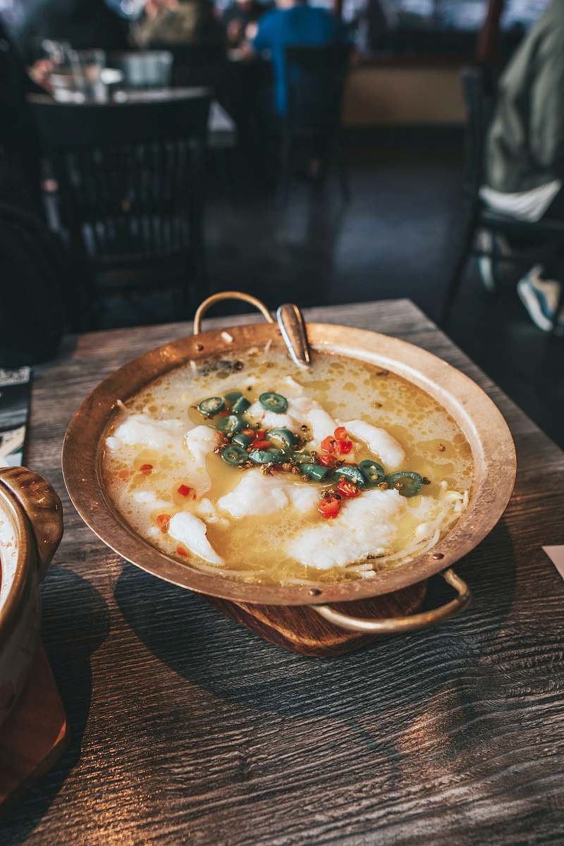food bowl of soup meal