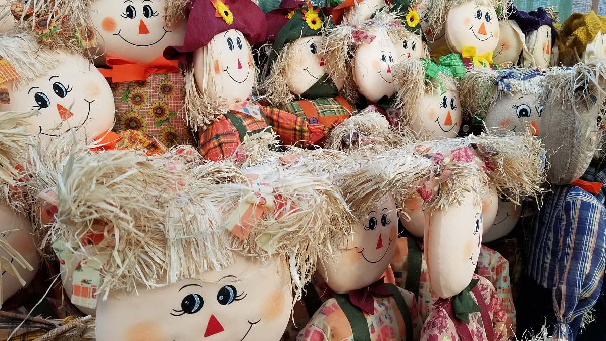toy pile of scarecrow south barrington