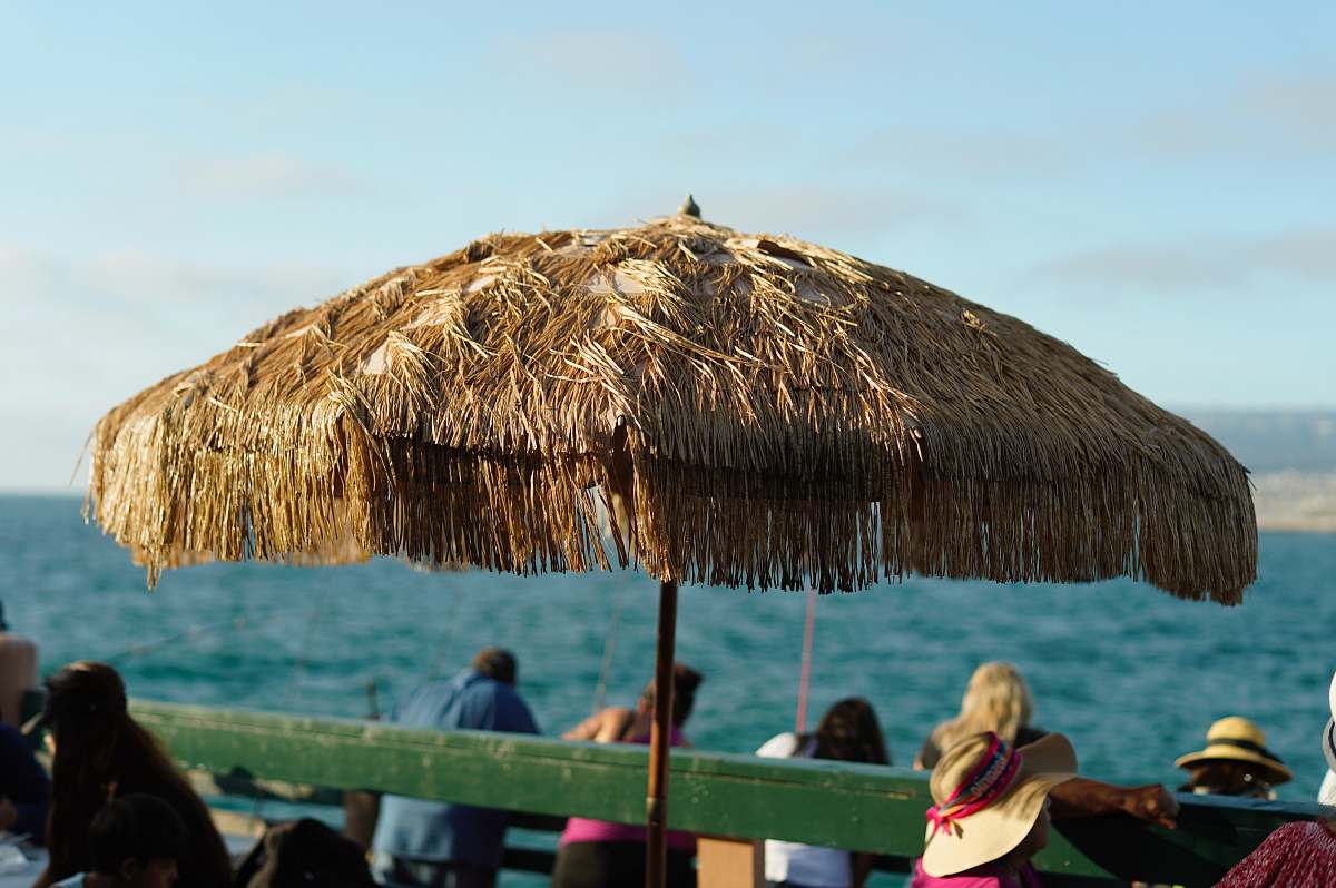 person nipa umbrella people