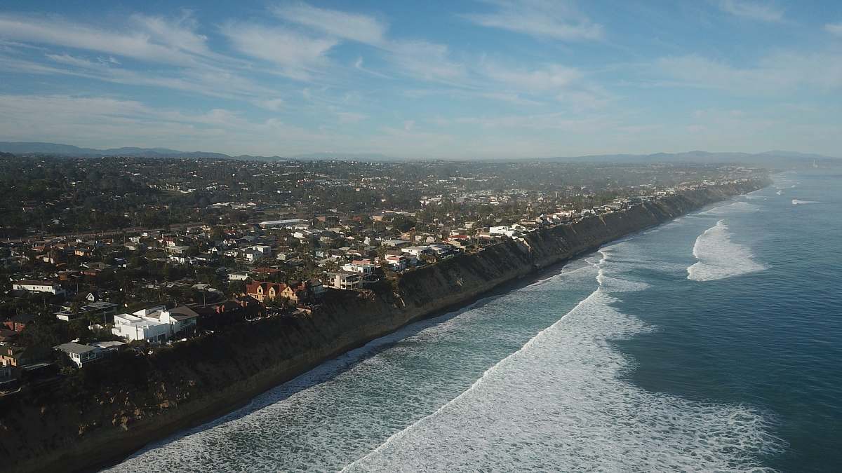 nature aerial view of body of water outdoors