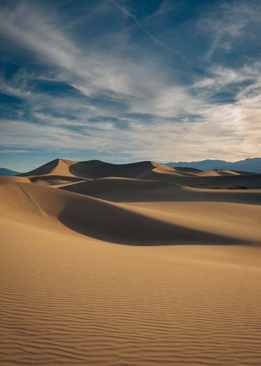 outdoors brown desert under blue sky soil