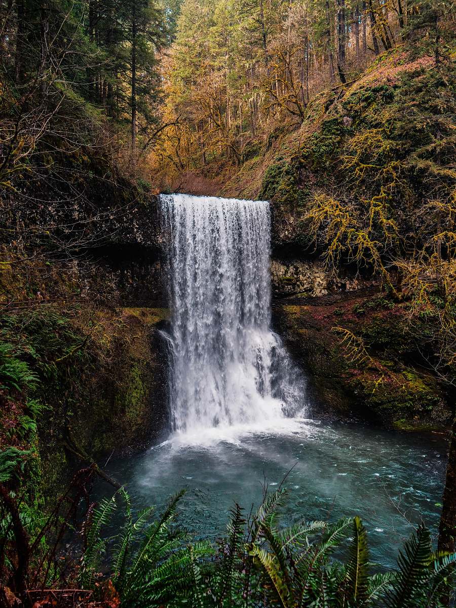 water scenery of waterfalls waterfall