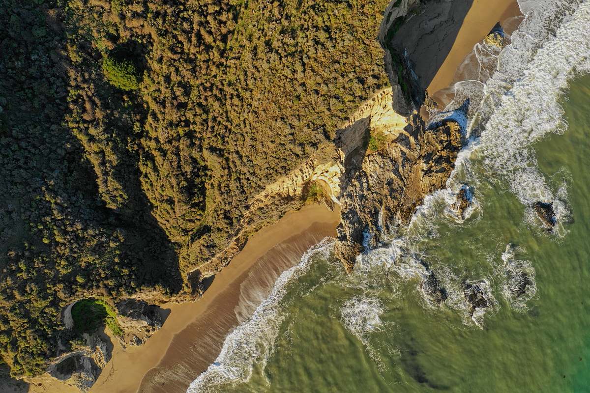 outdoors sea waves on shore landscape