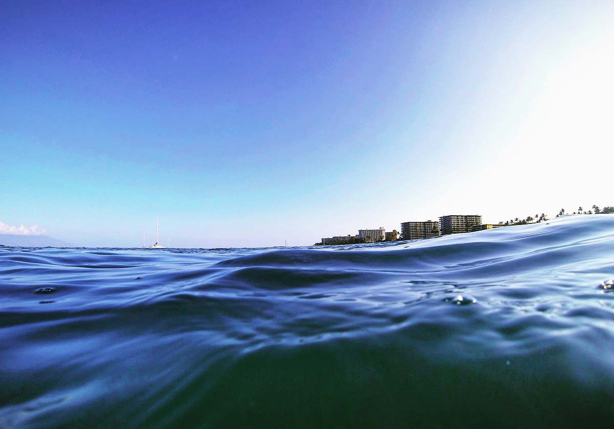sea wavy body of water water