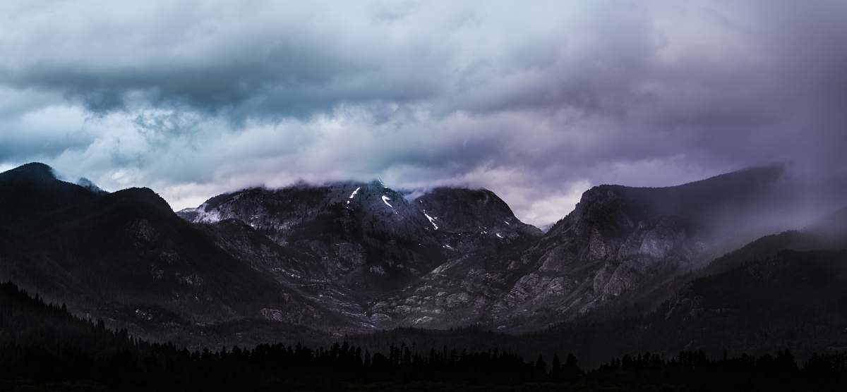 mountain birds eye photography of mountain alps