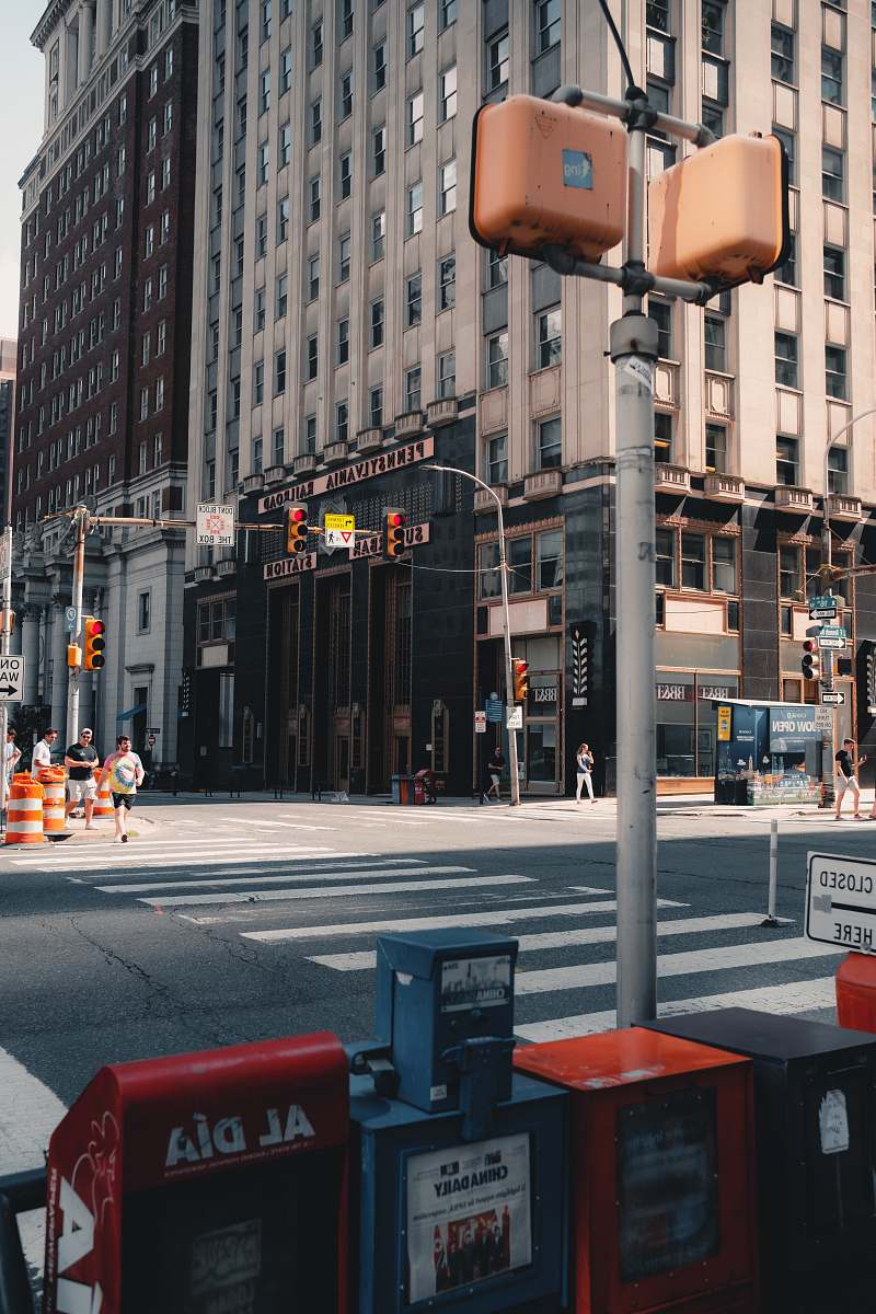 human pedestrial lane road