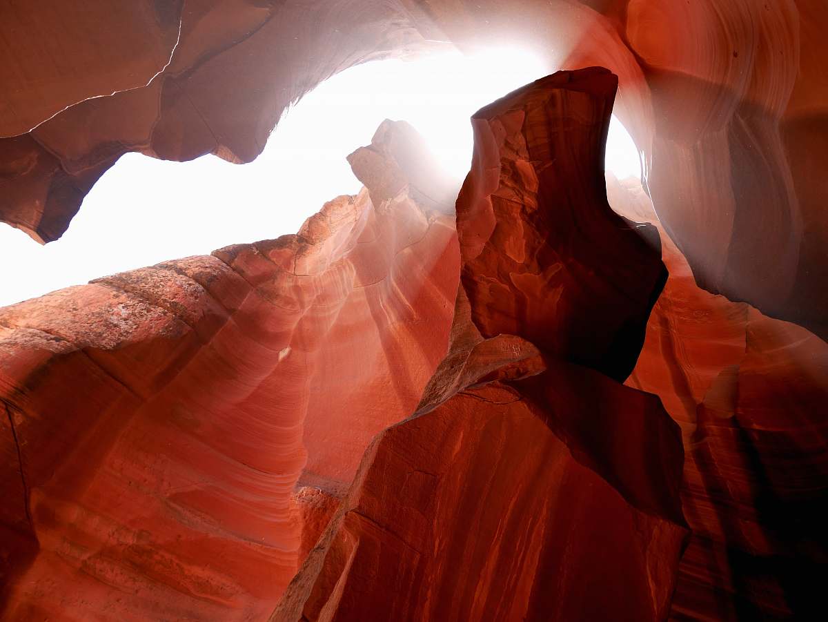 human red rock formation low angle photography canyon