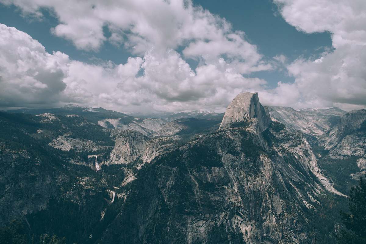 nature aerial view of mountains mountain