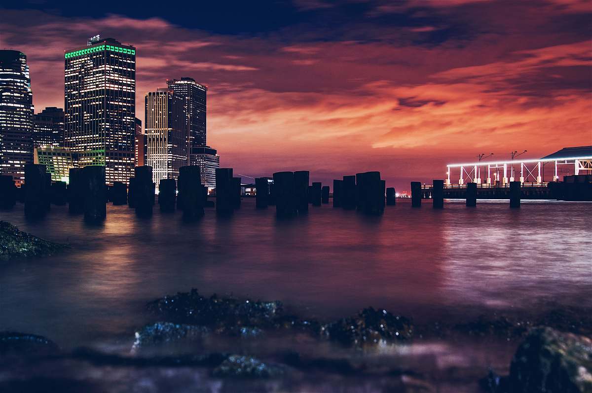 sunrise silhouette of buildings during sunset sunset