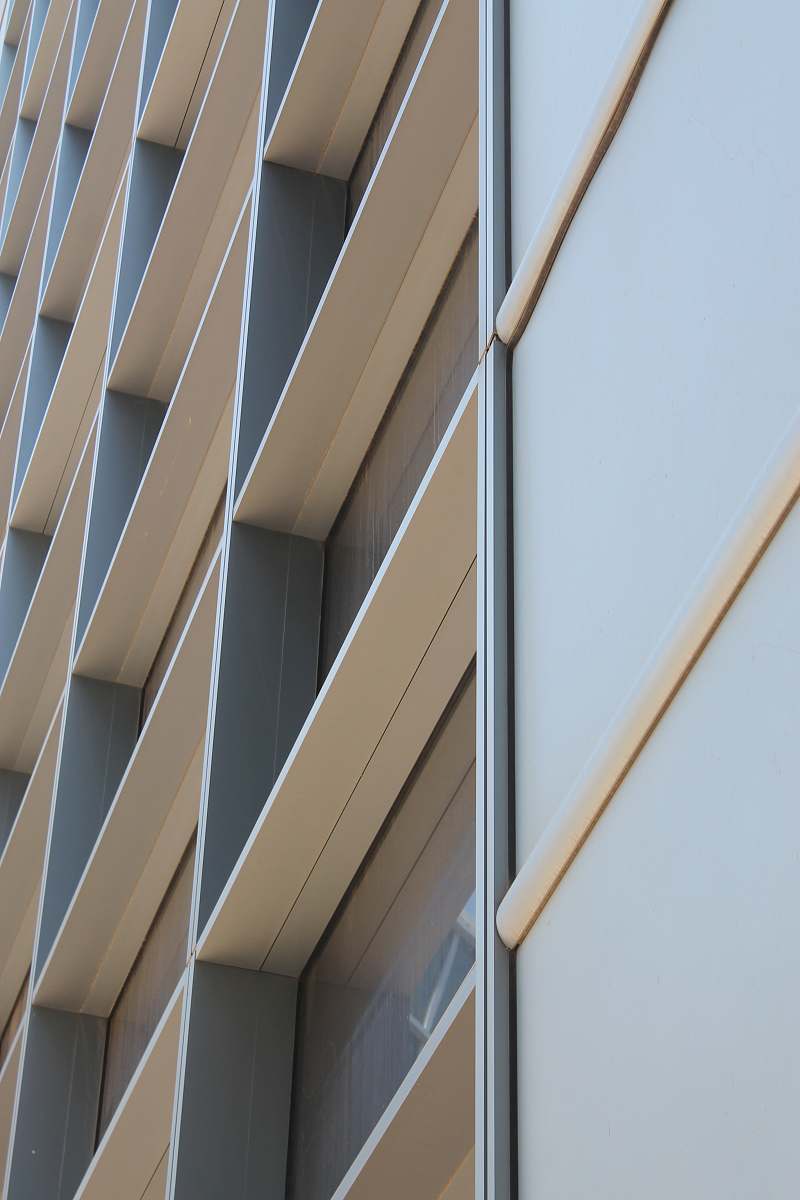 phoenix close view of high rise building united states