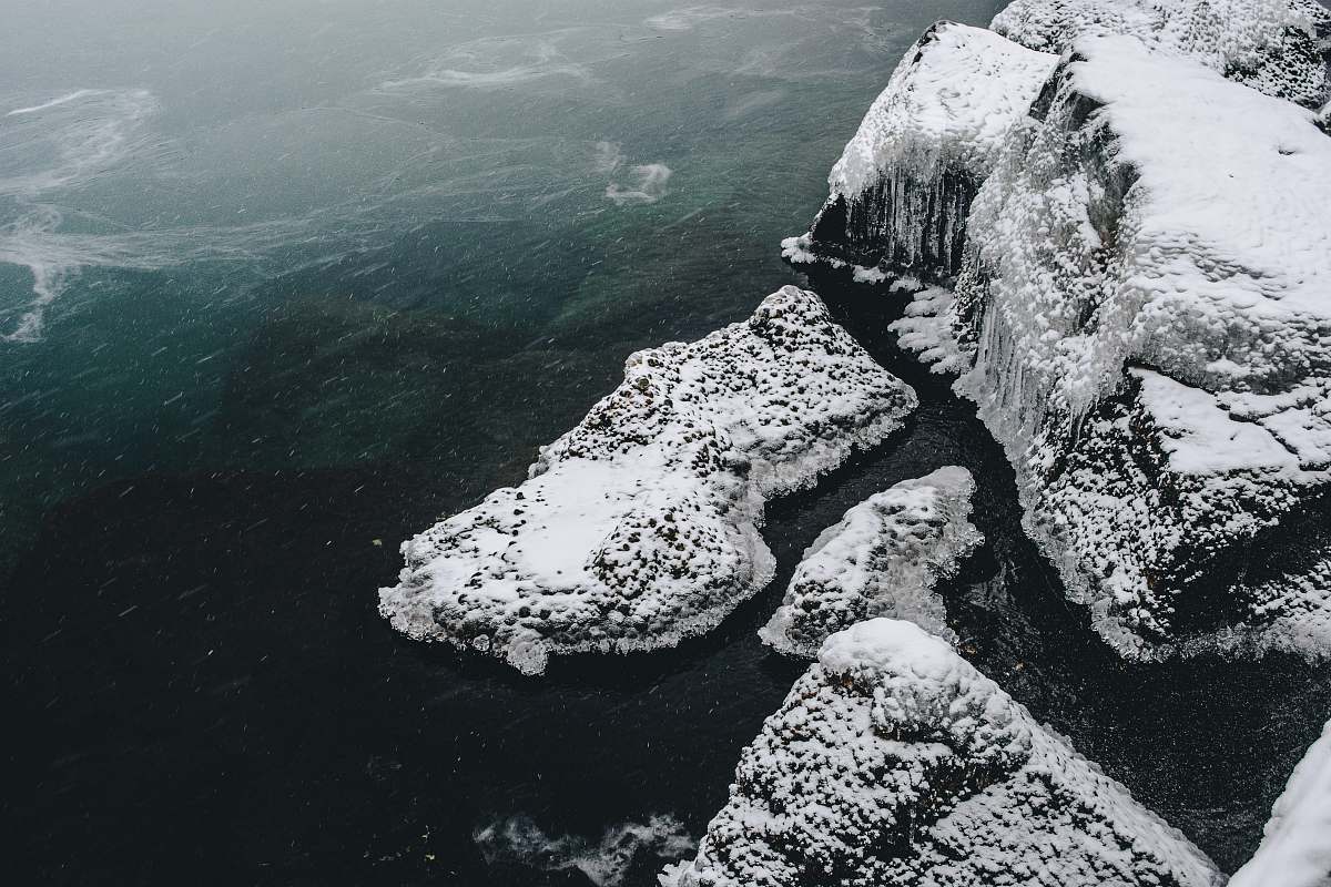 sheboygan bird's-eye view photography of mountain nature