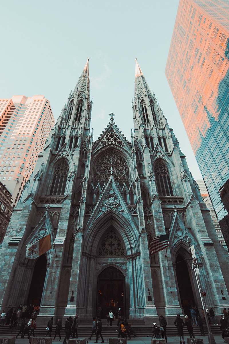  low angle photo of church 