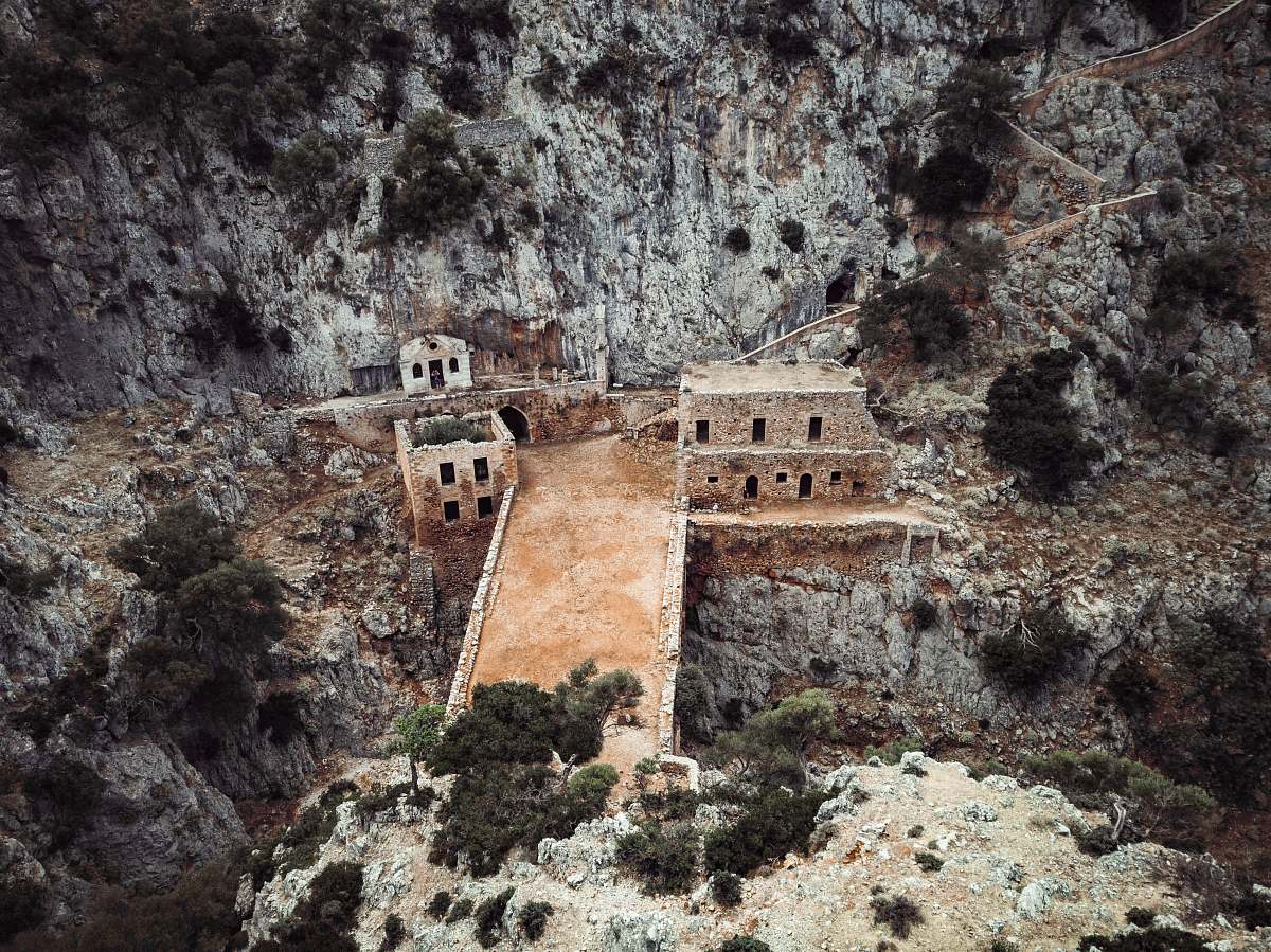 building aerial photography of brown building during daytime housing