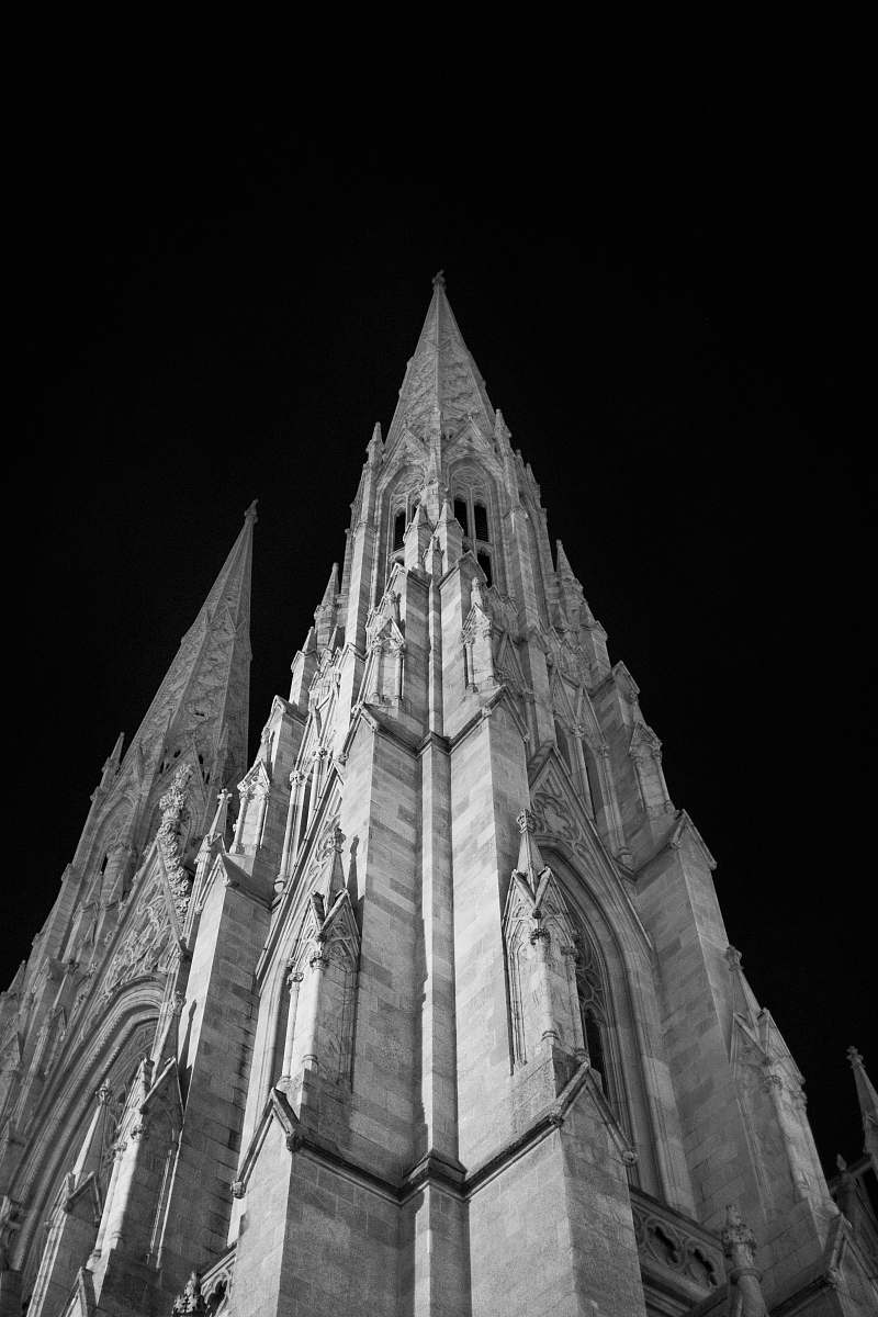 building architectural photo of gray and black concrete building black-and-white