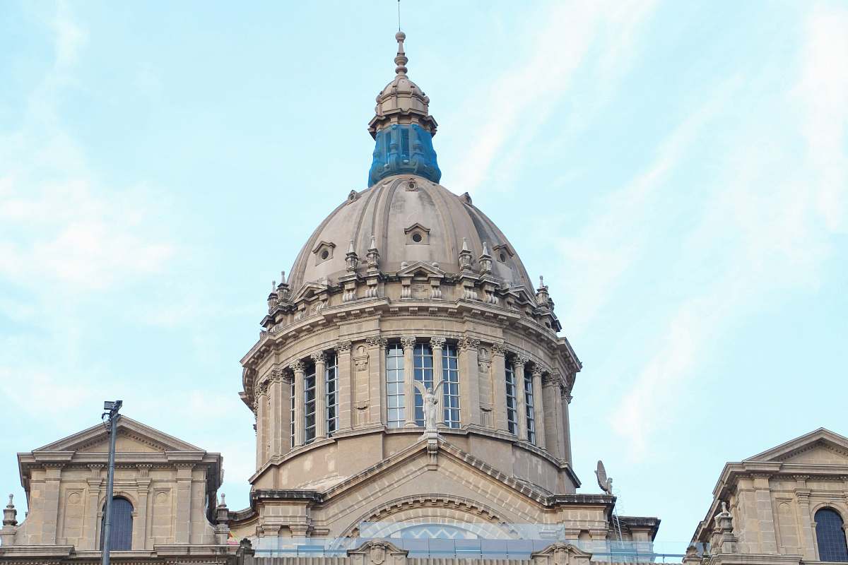 building beige and gray dome building dome