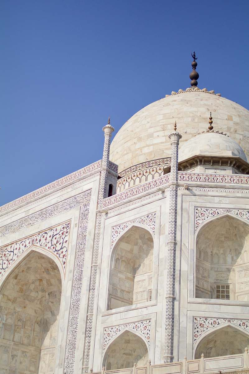building beige concrete dome building under blue sky dome