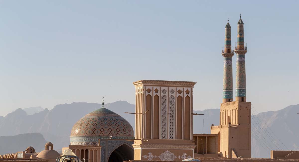 building beige mosque dome