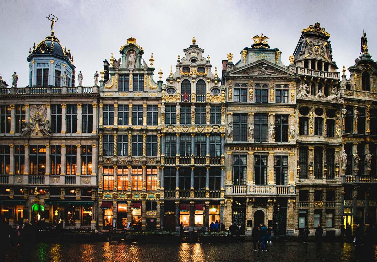 house brown and black building mansion