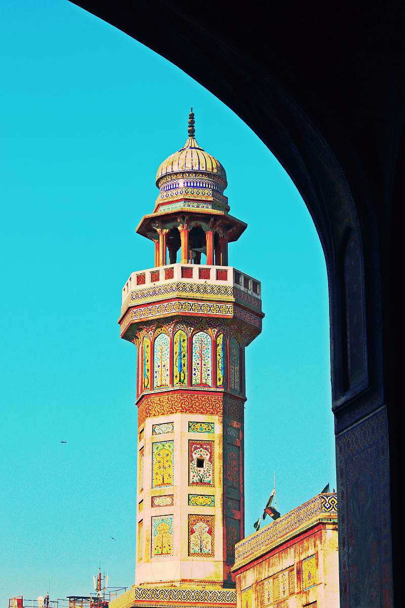 building brown and green tower dome