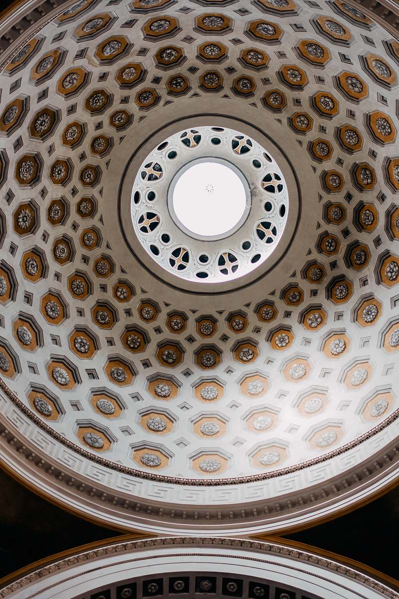 building brown and white concrete dome building italy