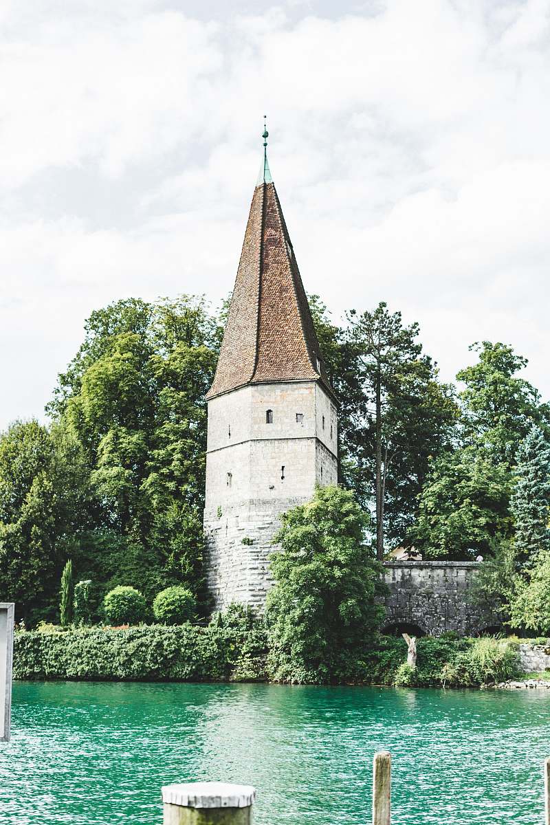 building brown and white concrete tower spire