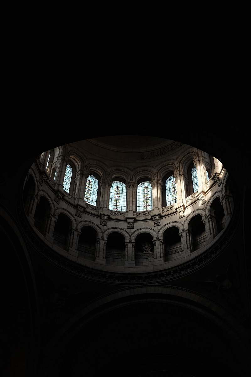 building brown concrete dome building window
