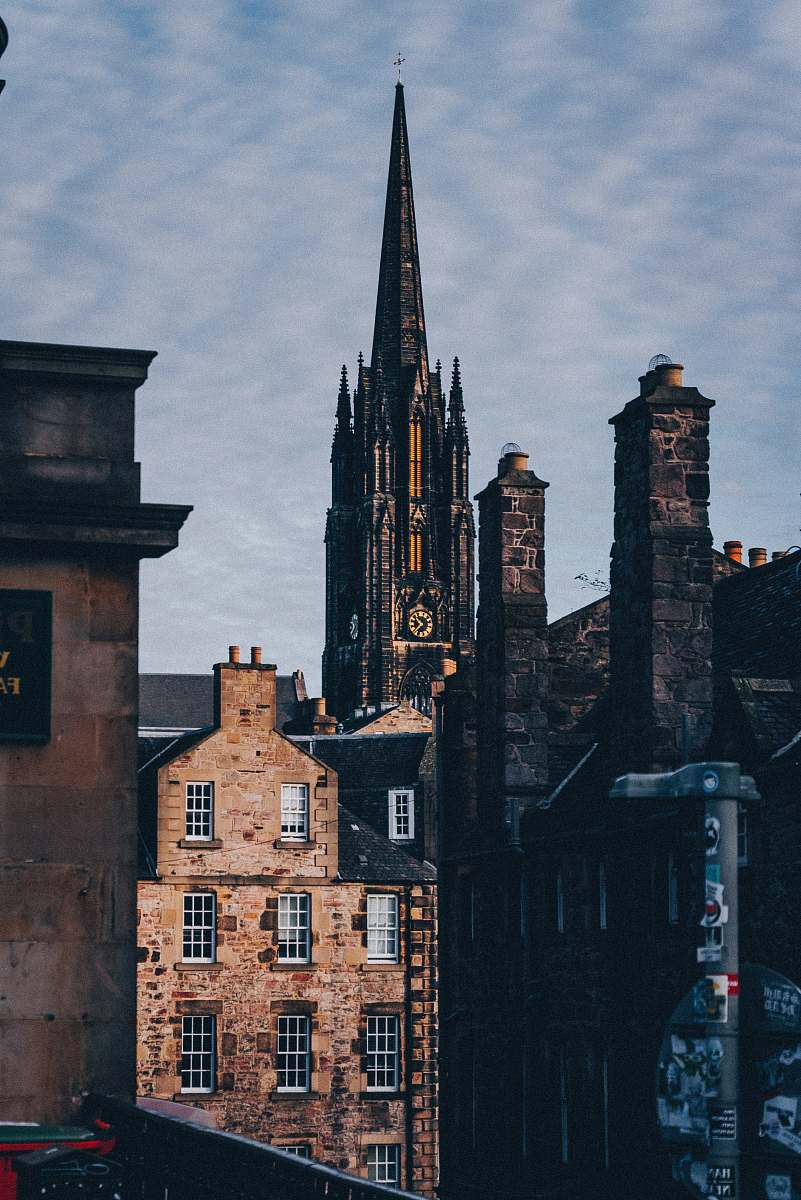 tower brown concrete house steeple