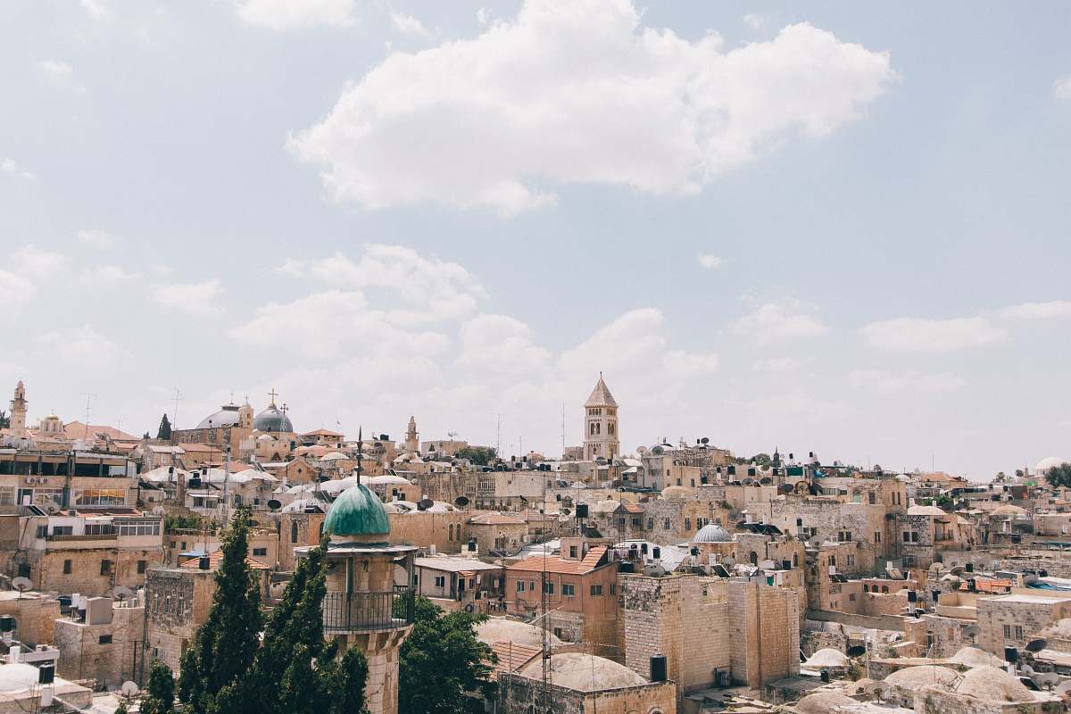 jerusalem brown concrete mosquie israel