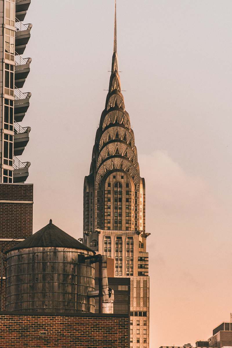 building Chrysler Building, New York spire