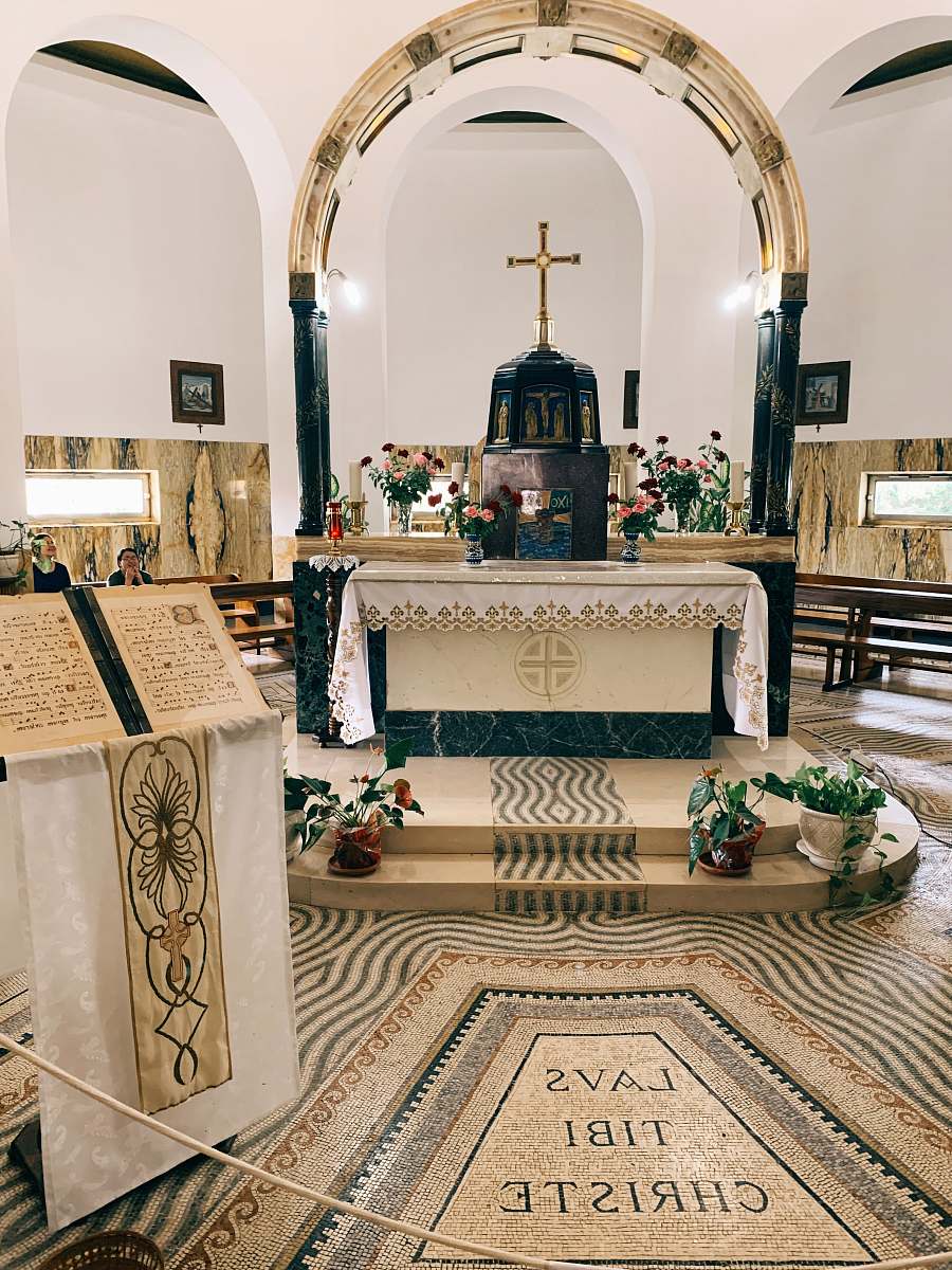 building church interior altar