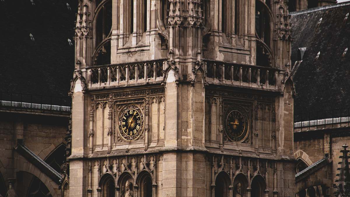 building clock tower tower