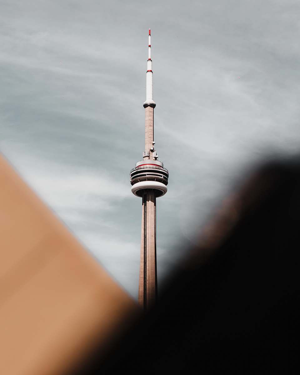 building CN Tower tower