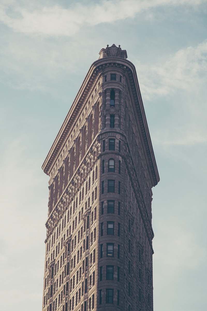 building Flatiron Building, New York city