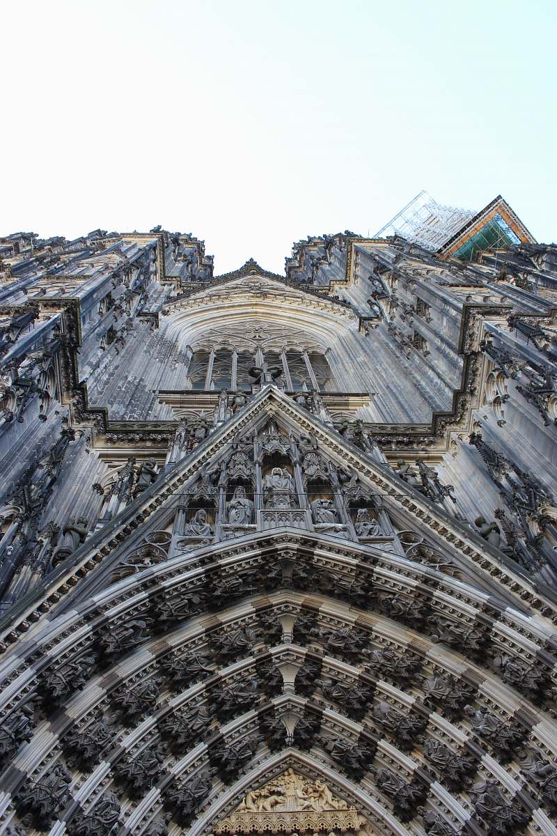 building gray stone cathedral cathedral
