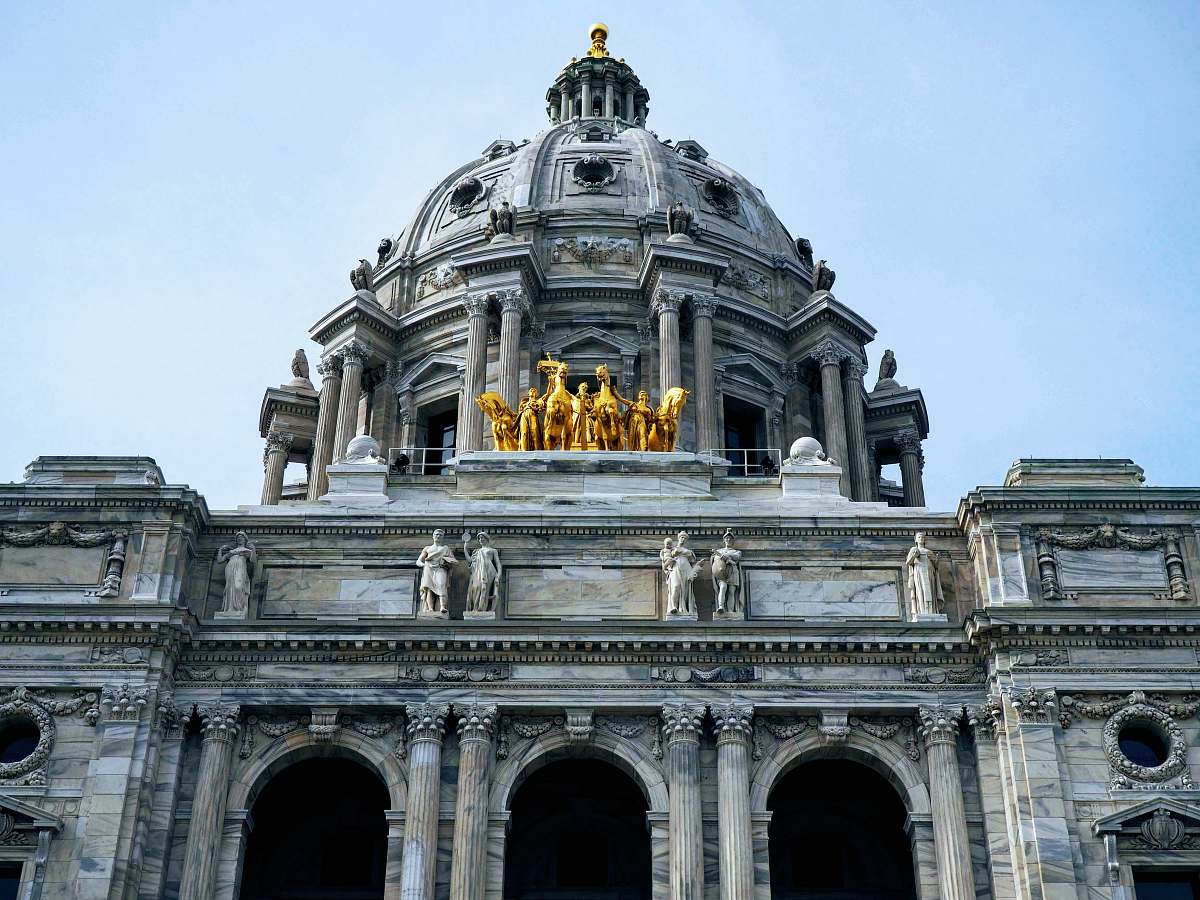 building gray temple dome