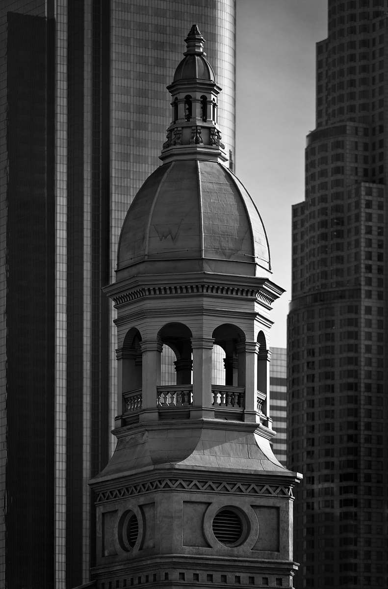 building grayscale concrete structure black-and-white
