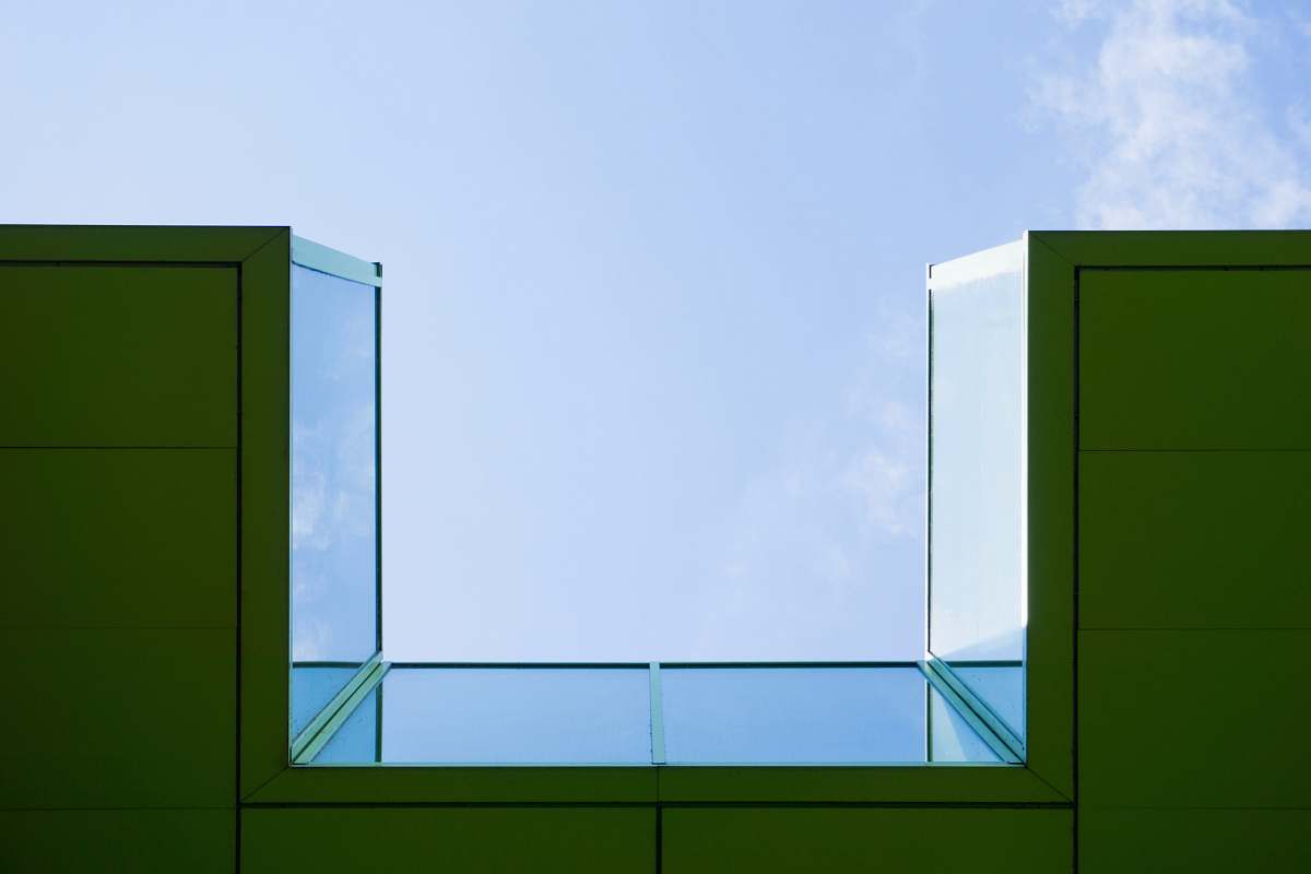 building green building window