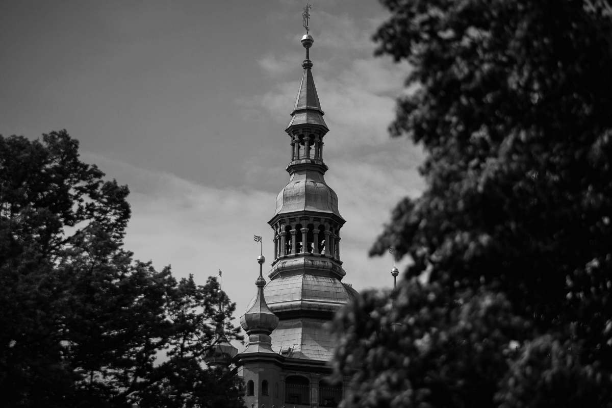 tower greyscale photography of tower black-and-white