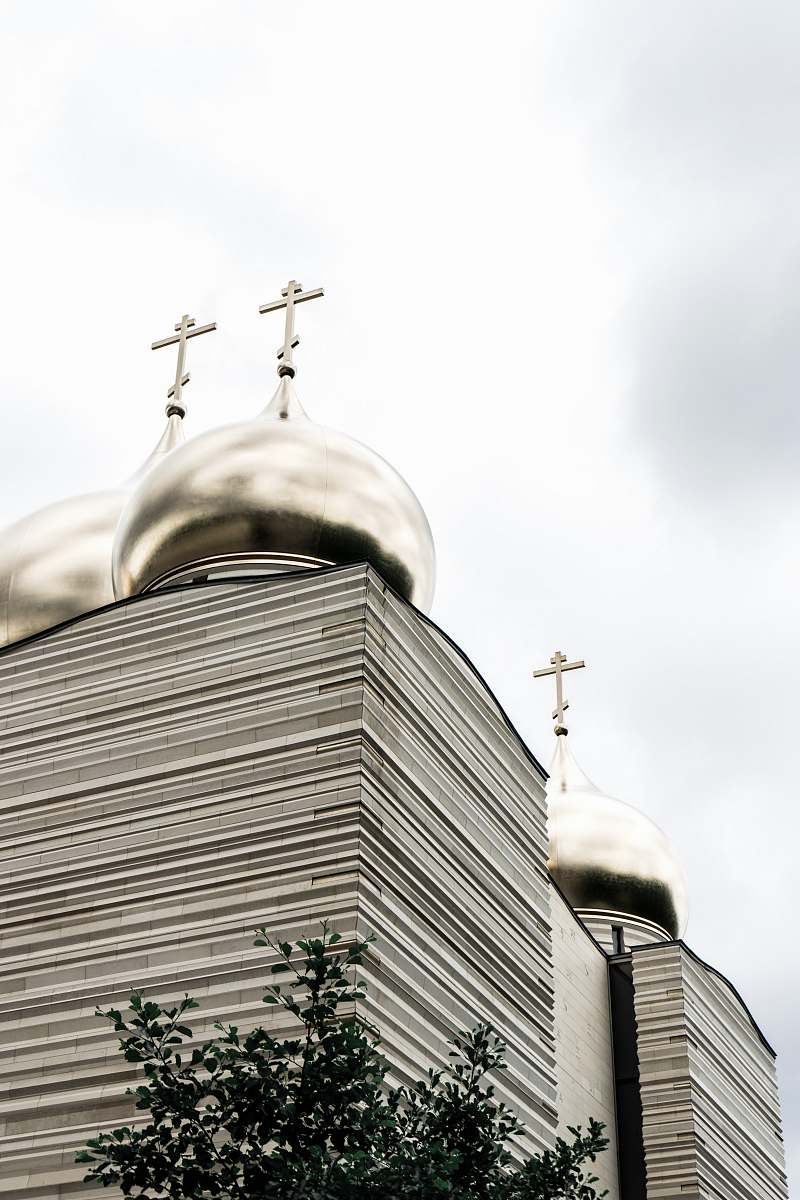 building low angle photo of buildings at daytime dome