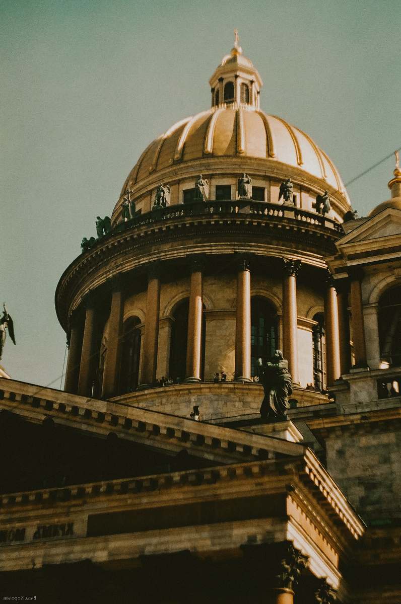 building low-angle photography of brown dome top cathedral dome