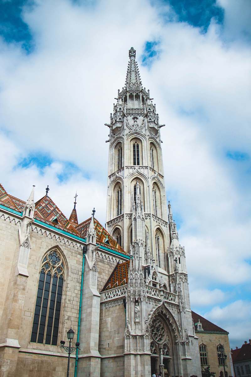 building low angle photography of church spire