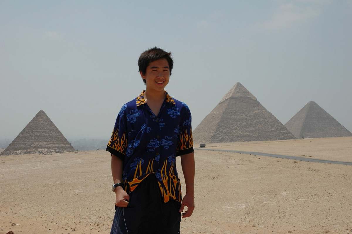 building mountain on white sand human