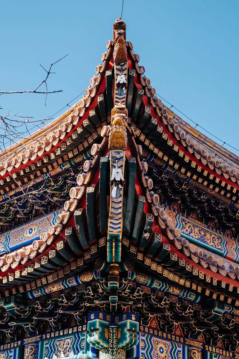 temple multicolored temple worship