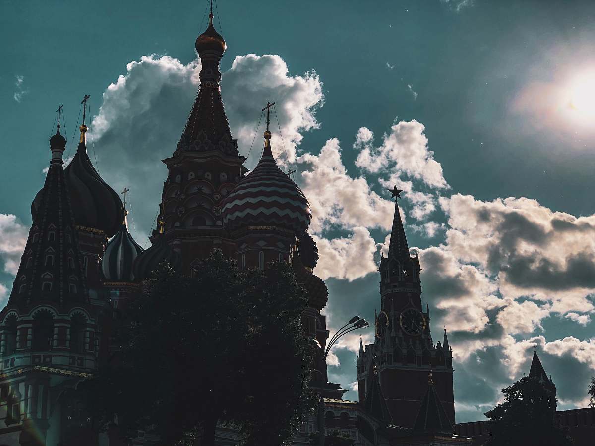 building silhouette of building spire
